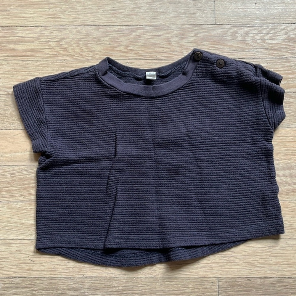 Nui Organics Waffle Boxy Tee